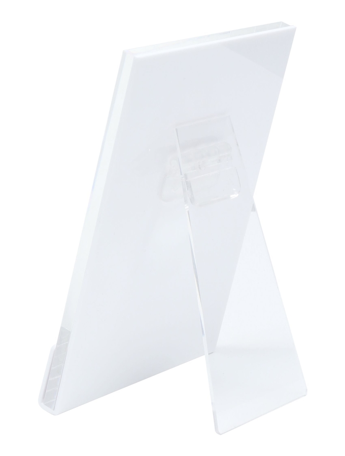 Deknudt Frames Porte Photo En Blanc Avec Pied Pour Poser S58SG1