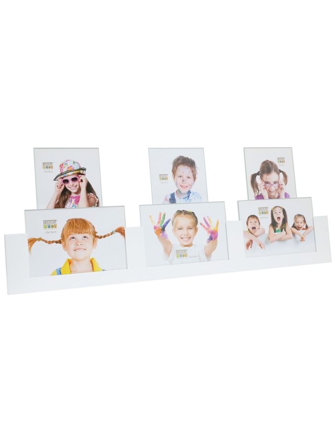 Deknudt Frames Porte-photo En Blanc Pour 6 Photos S68AK1 P6