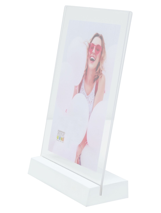 Deknudt Frames Porte Photo En Bois Blanc Pour Une Photo En Sens Vertical S58RV1 V