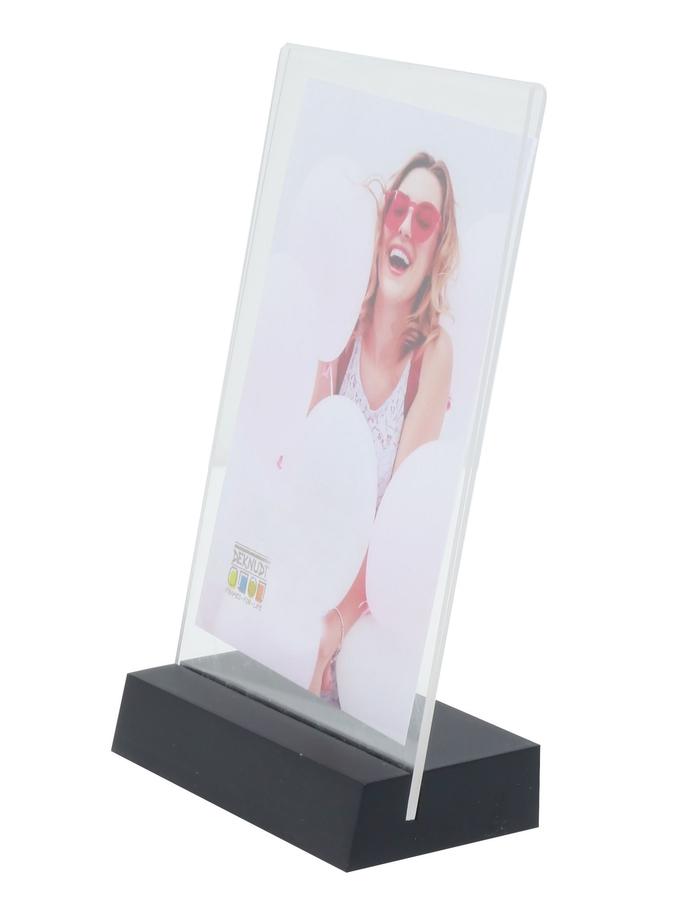 Deknudt Frames Porte Photo En Bois Noir Pour Une Photo En Sens Vertical S58RV2 V