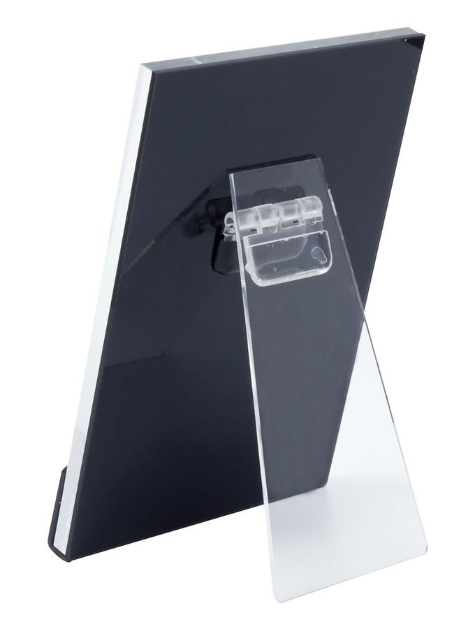Deknudt Frames Porte Photo En Noir Avec Pied Pour Poser S58SG2