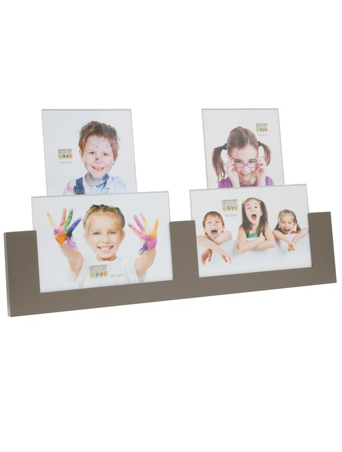 Deknudt Frames Porte-photo En Taupe Pour 4 Photos S68AK9 P4
