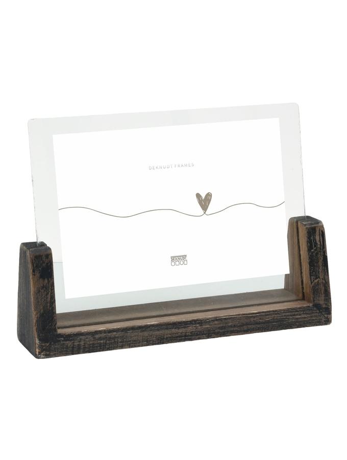 deknudt frames Porte-photo peint noir pour 1 photo horizontal S67TZ2 H