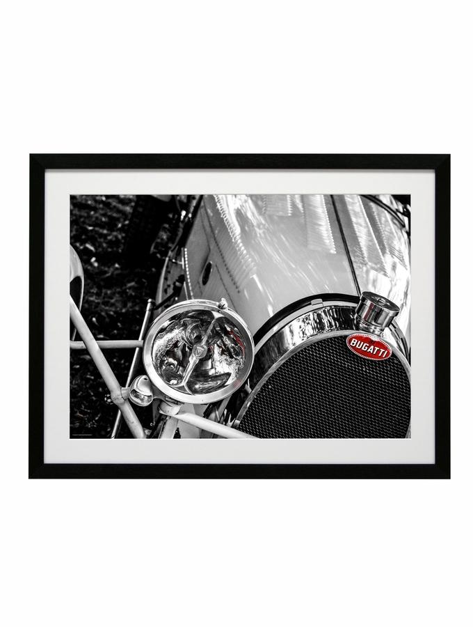 deknudt frames Poster dans un cadre photo noir - Bugatti oldtimer F42PH2 AB313