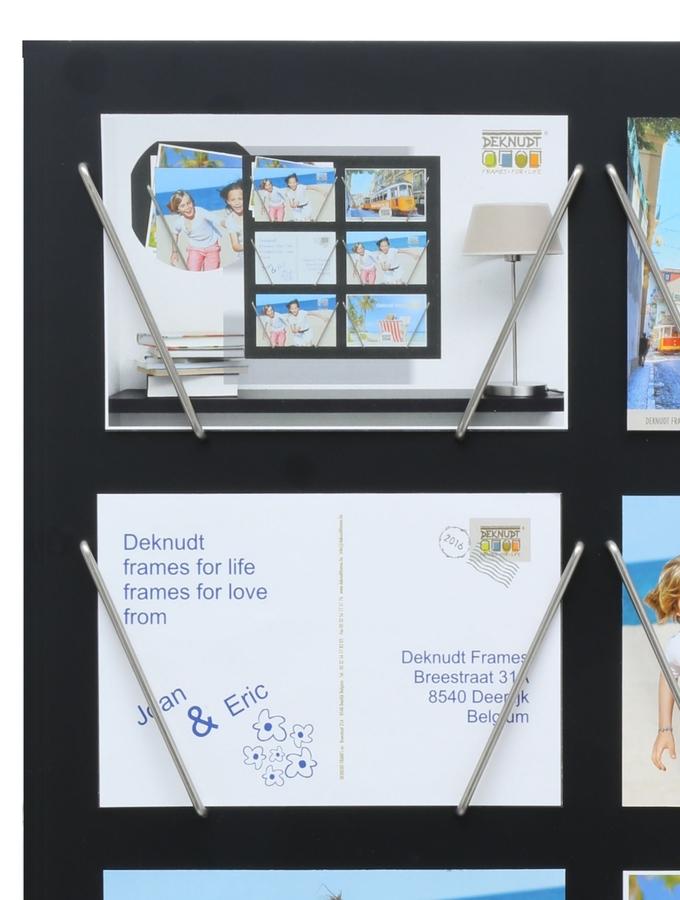 Deknudt Frames Support En Noir Pour Photos Ou Cartes Postales S68EK2 P6