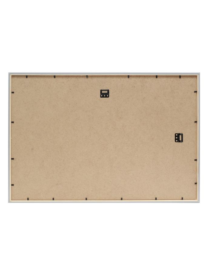 Deknudt Frames Tableau Magnétique Avec Un Encadrement Bois En Couleur Argenté S41JD1 M