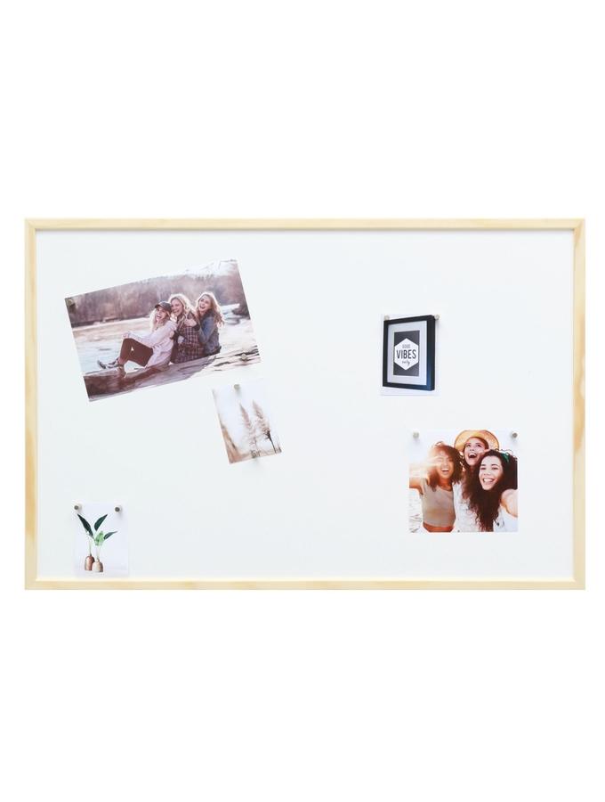 Deknudt Frames Tableau Magnétique Avec Un Encadrement En Bois Naturel S41JH1 M