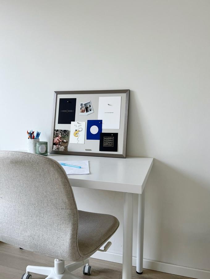 Deknudt Frames Tableau Magnétique En Couleur Argenté S41VD1 M