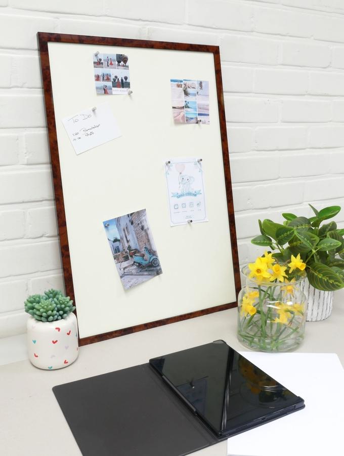 Deknudt Frames Tableau Magnétique En Couleur Bois Loupe S47EG1 M