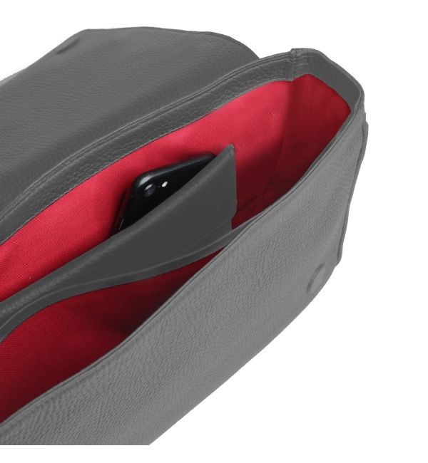 Delage BESACE MITZOU MM CUIR GRIS