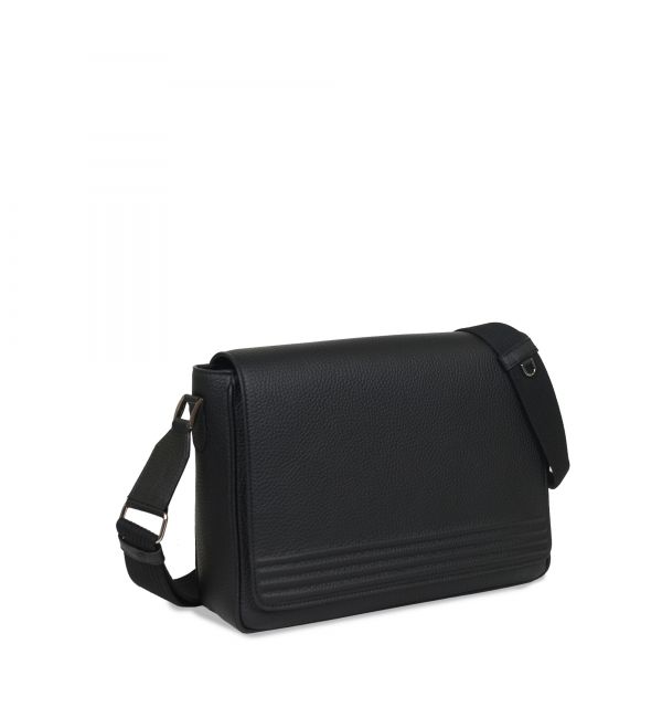Delage BESACE MITZOU MM CUIR NOIR
