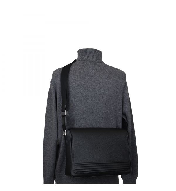 Delage BESACE MITZOU MM CUIR NOIR