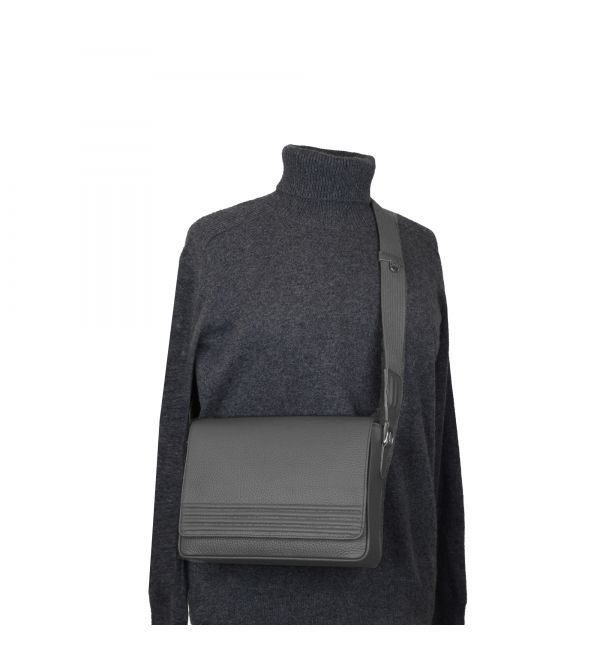 Delage BESACE MITZOU PM CUIR GRIS