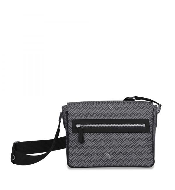 Delage BESACE MITZOU PM TOILE ENDUITE GRIS