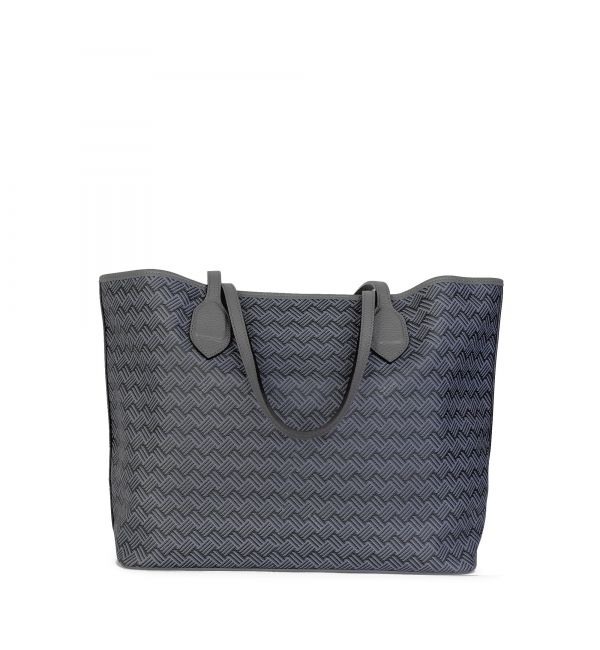 Delage Cabas Lulu JM Gris & Cuir Gris