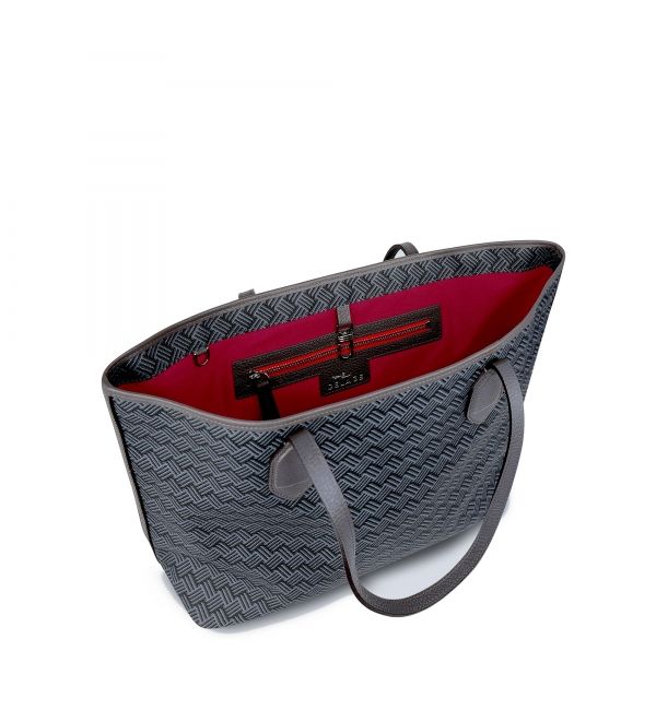 Delage Cabas Lulu JM Gris & Cuir Gris