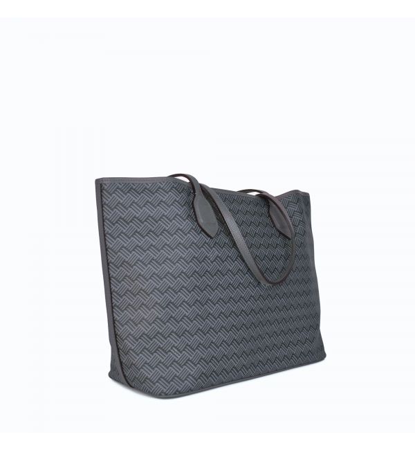 delage Cabas Lulu JM Gris & Cuir Gris