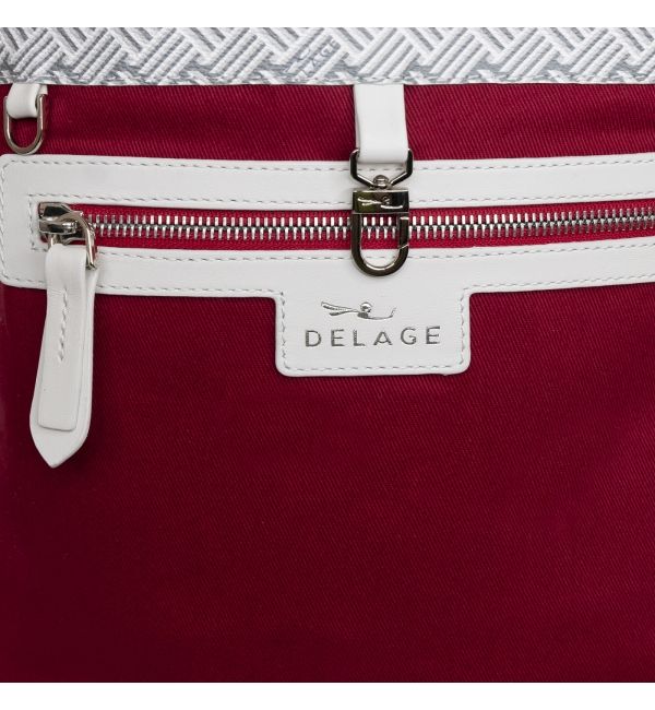 Delage Cabas Lulu MINI Blanc & Cuir Blanc