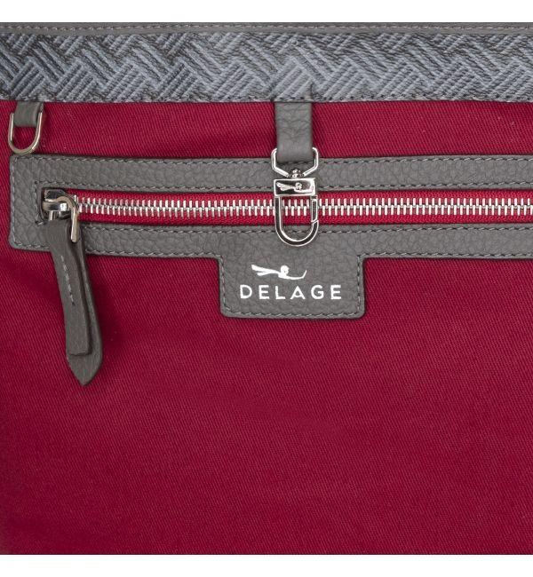Delage Cabas Lulu MINI Gris & Cuir Gris