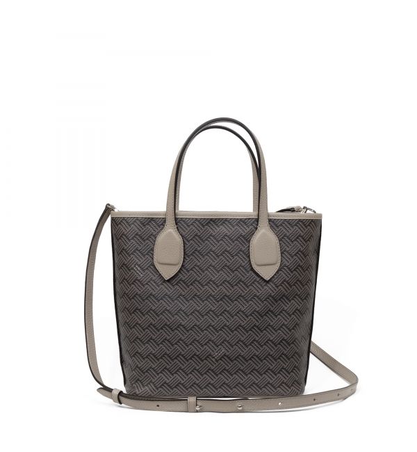 Delage Cabas Lulu MINI Marron & Cuir Beige