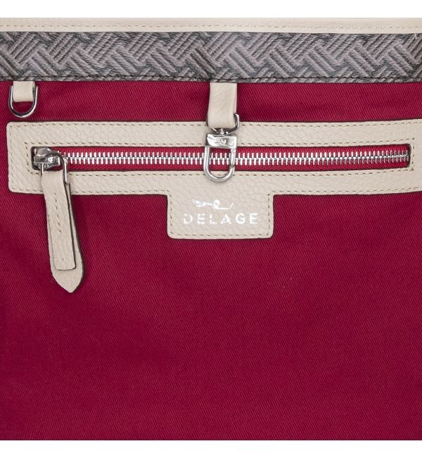 Delage Cabas Lulu MINI Marron & Cuir Beige