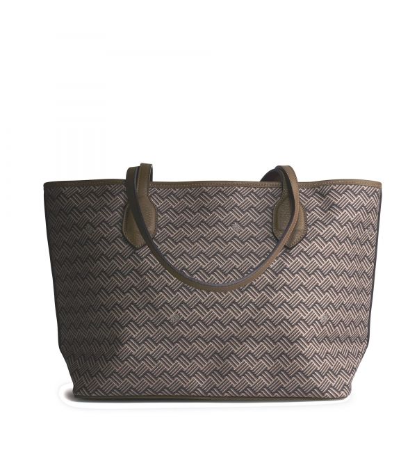 Delage Cabas Lulu MM Marron & Cuir Marron