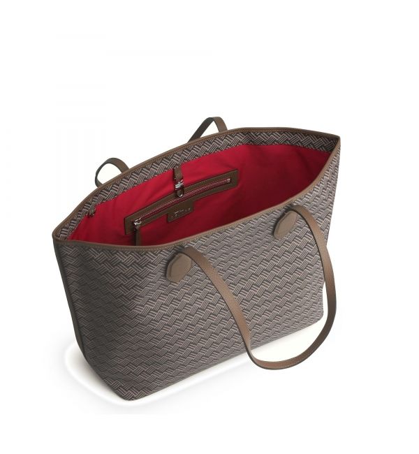 Delage Cabas Lulu MM Marron & Cuir Marron
