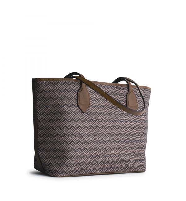 delage Cabas Lulu MM Marron & Cuir Marron