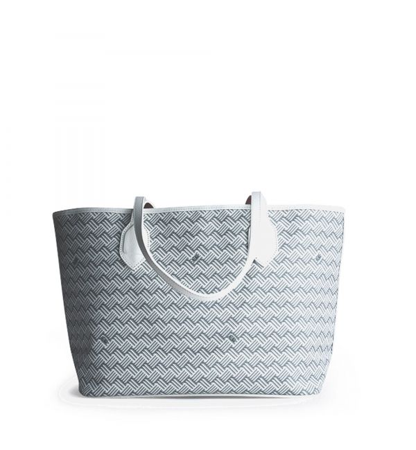 Delage Cabas Lulu PM Blanc & Cuir Blanc