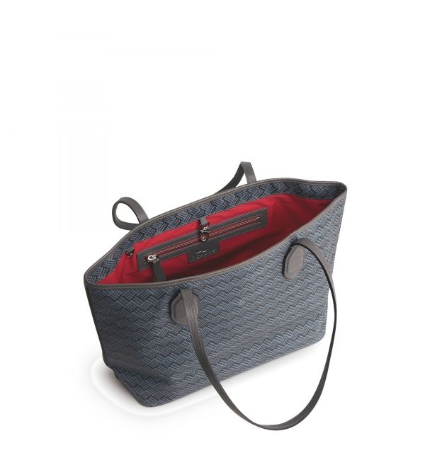 Delage Cabas Lulu PM Gris & Cuir Gris
