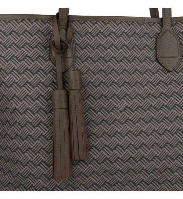 Delage Double Pompon Cuir Marron