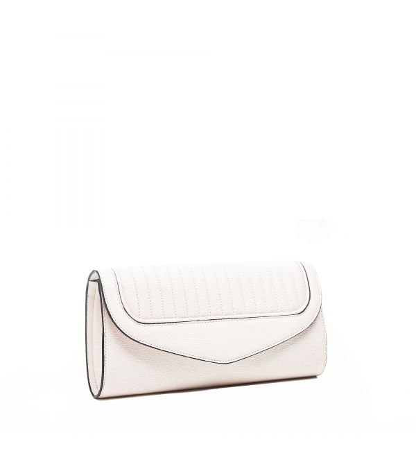 delage Pochette Jeanne MM Blanc