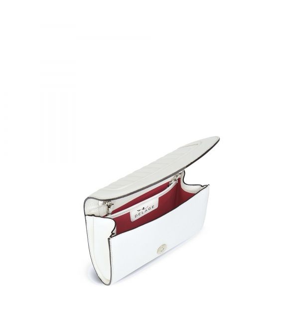 Delage Pochette Jeanne PM Blanc