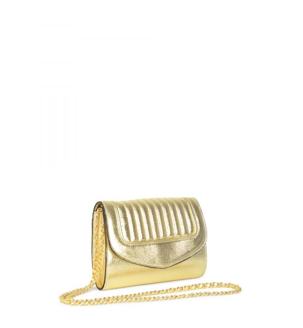 delage Pochette Jeanne PM Doré