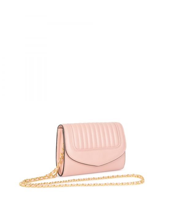 delage Pochette Jeanne PM Rose