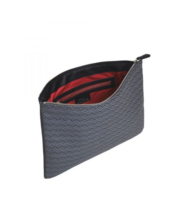 Delage Pochette Plate GM Gris