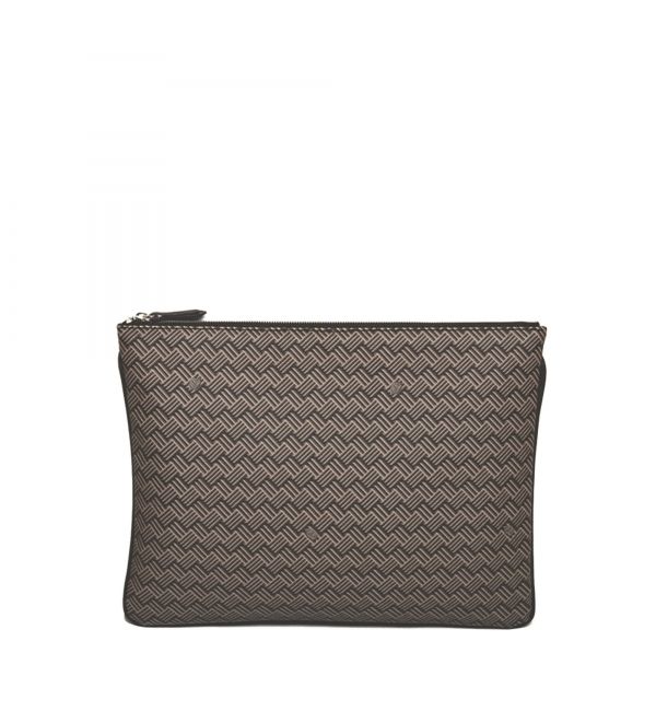 delage Pochette Plate GM Marron