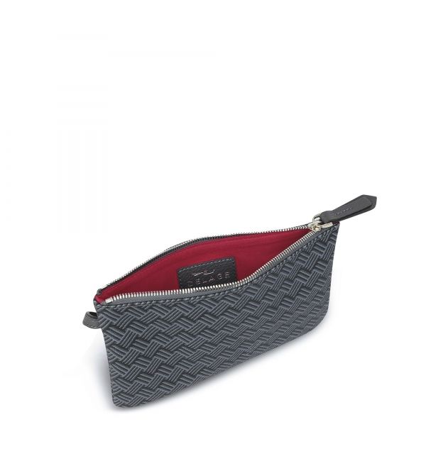 Delage Pochette Plate PM Gris