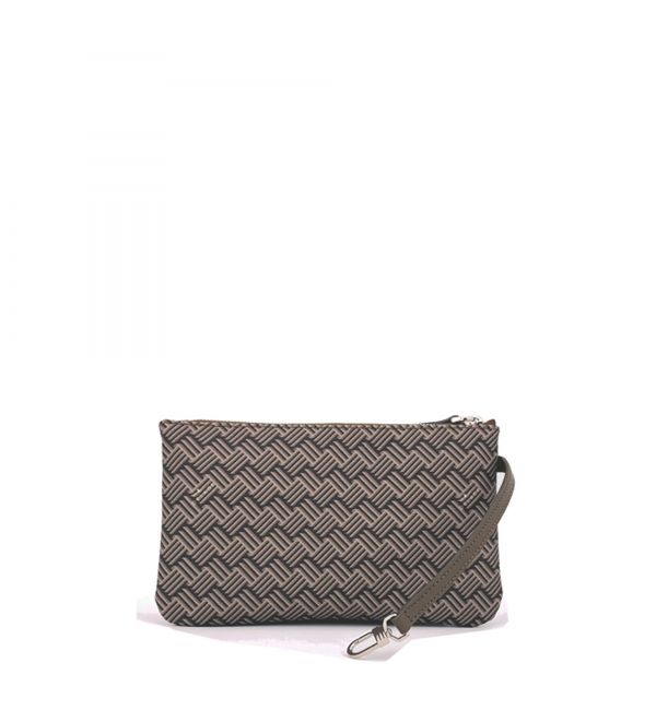 delage Pochette Plate PM Marron