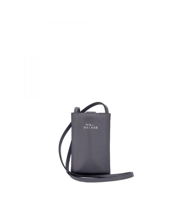 Delage Pochette Telephone Gris