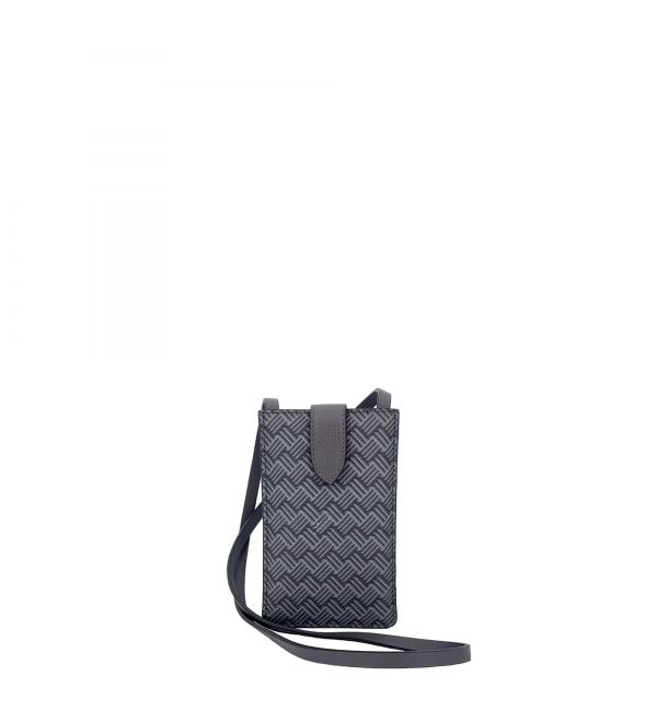 delage Pochette Telephone Gris
