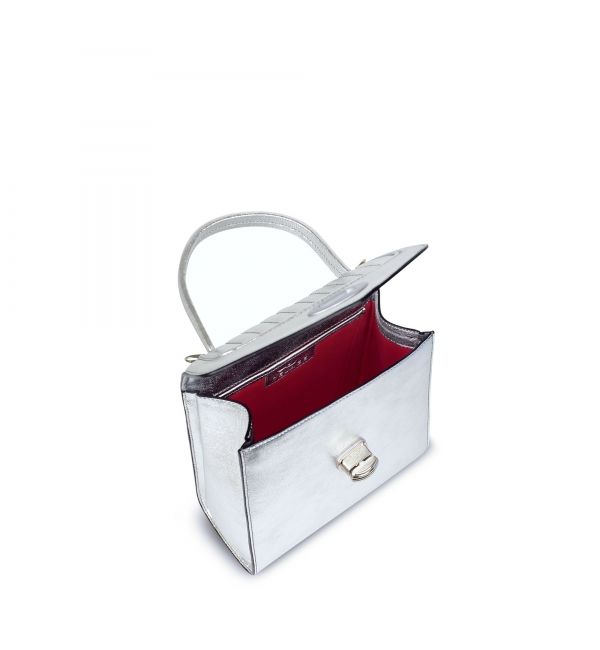 Delage Sac Freda Mini Argent