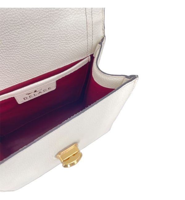 Delage Sac Freda Mini Blanc