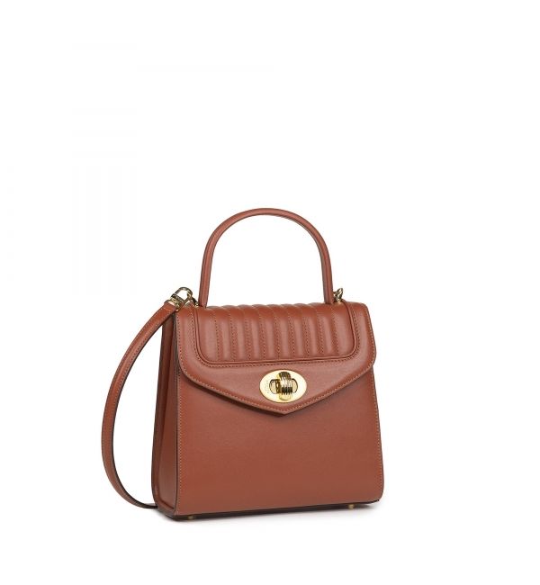 delage Sac Freda Mini Marron fauve
