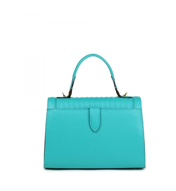 Delage Sac Freda PM Bleu Turquoise