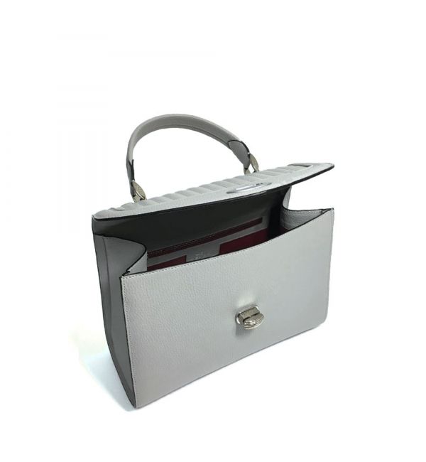 Delage Sac Freda PM Gris Perle