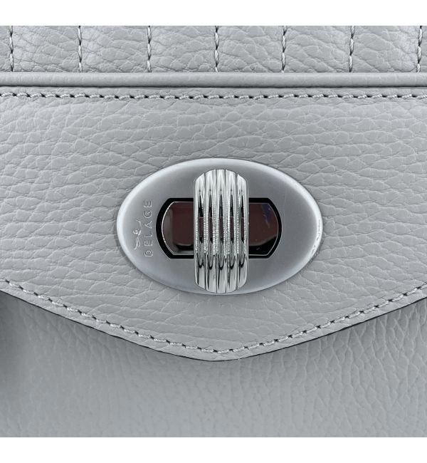 Delage Sac Freda PM Gris Perle