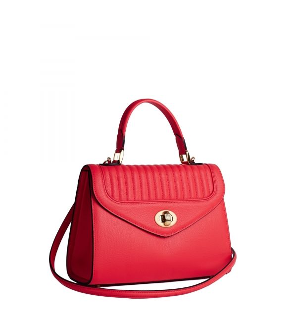 delage Sac Freda PM Rouge Corail