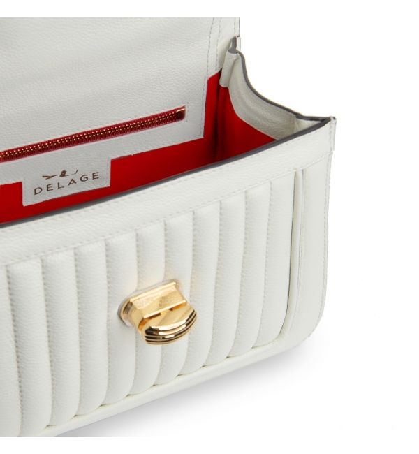 Delage Sac Ginette MINI Blanc