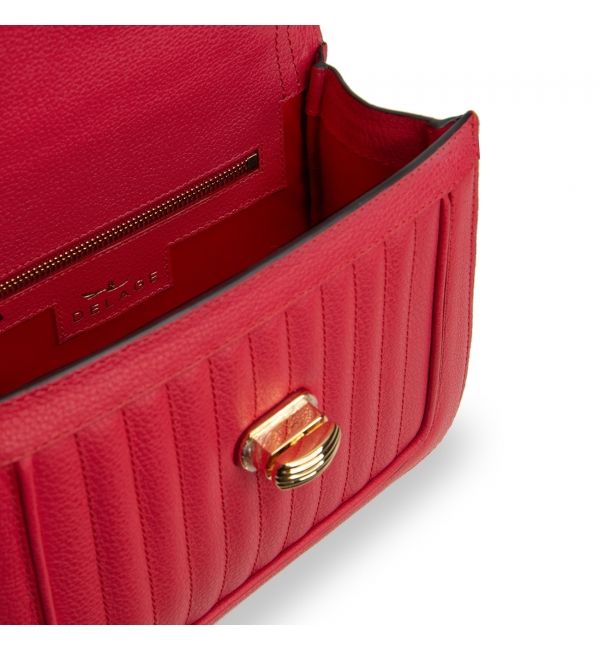 Delage Sac Ginette MINI Rouge Corail